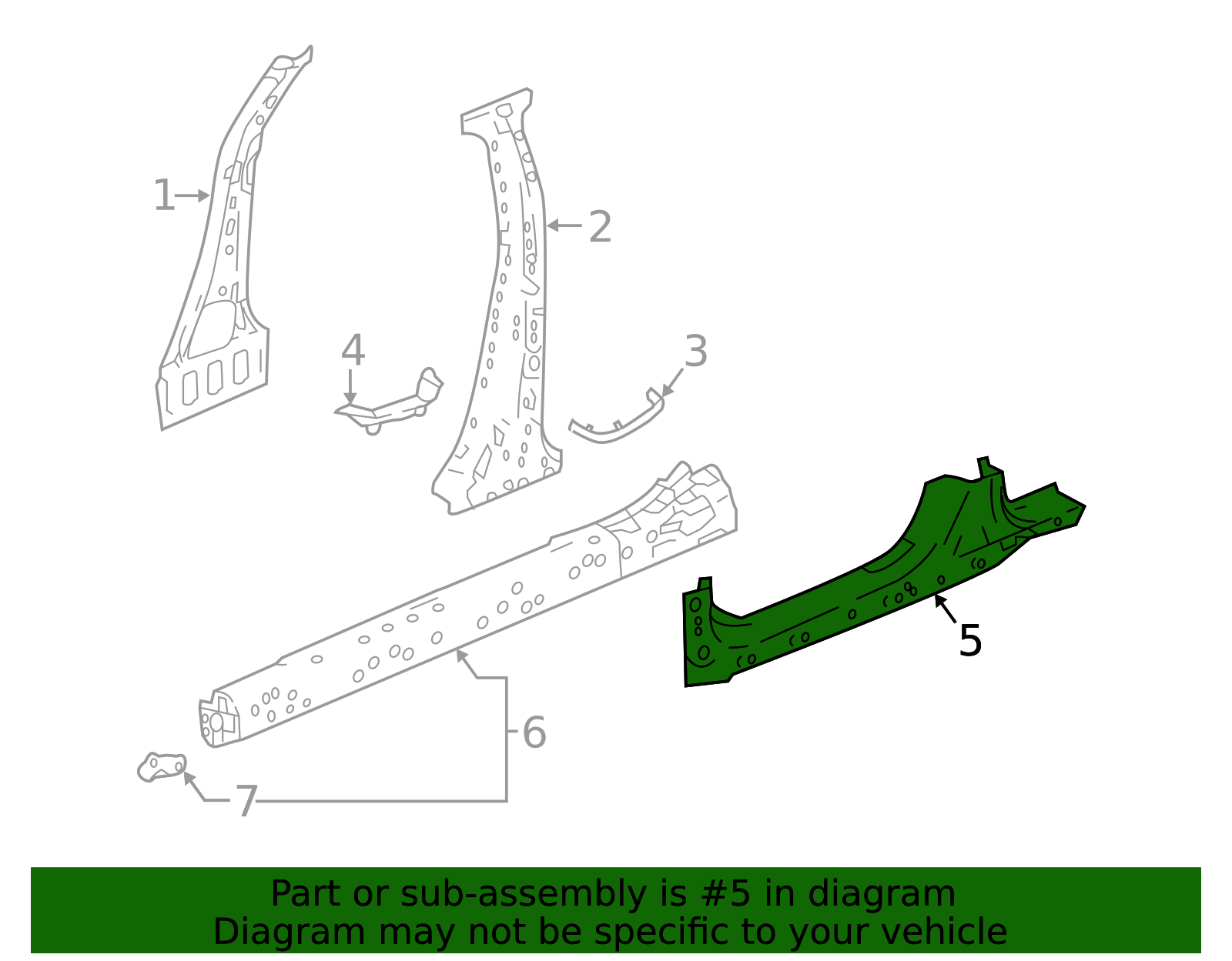 Outer Rocker Panel - Honda (04641-TVA-A10ZZ)