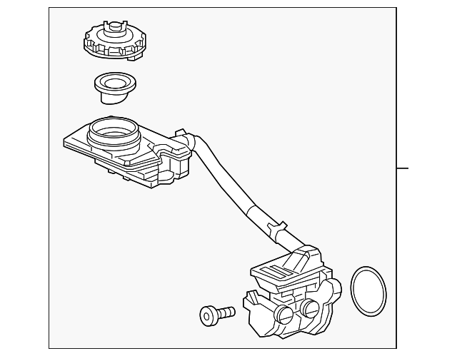 Master Cylinder - Honda (01462-TLA-A00)