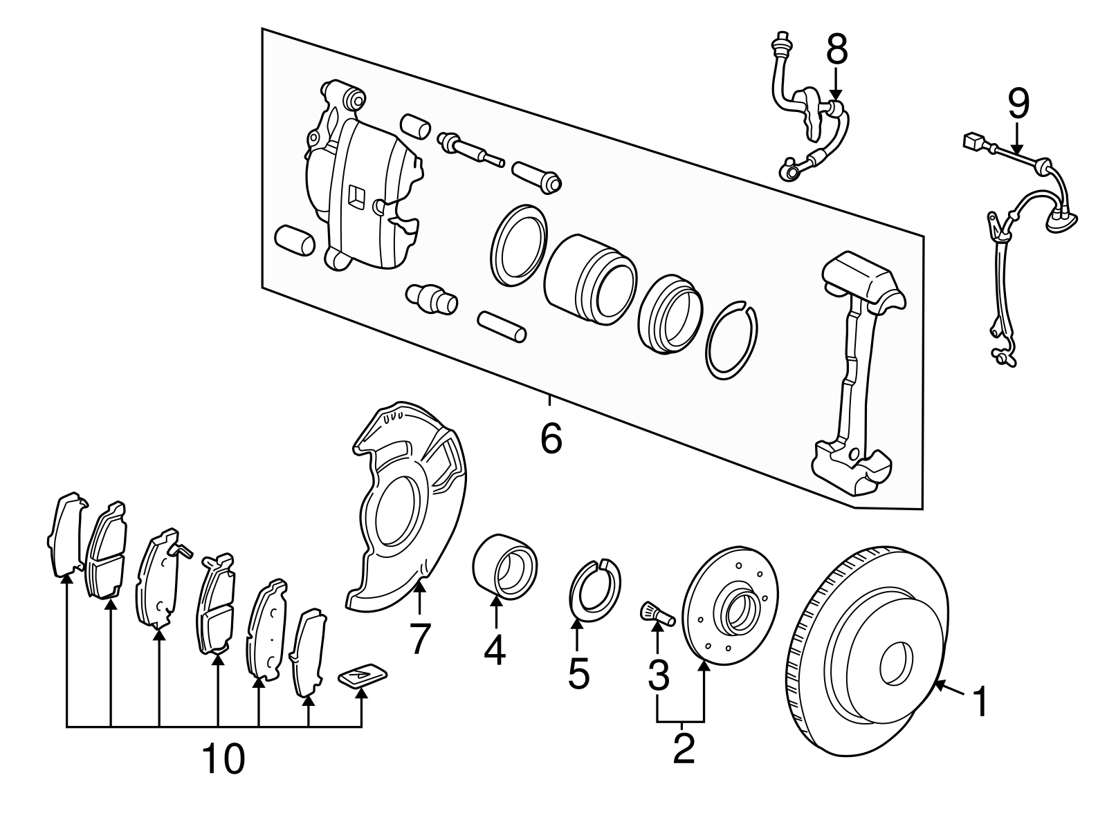 Flex Hose - Honda (01464-S5B-000)