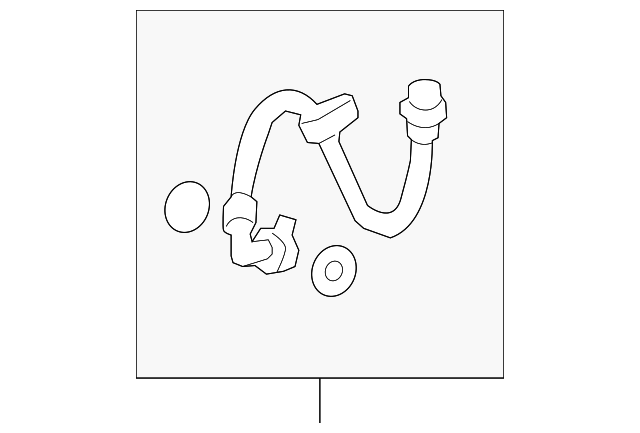 Brake Hose - Honda (01464-T0A-A02)