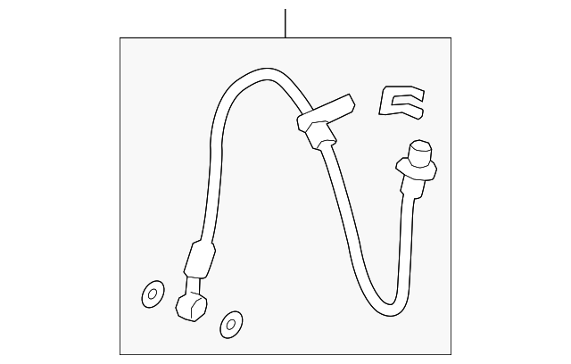 Brake Hose - Honda (01464-THR-A01)
