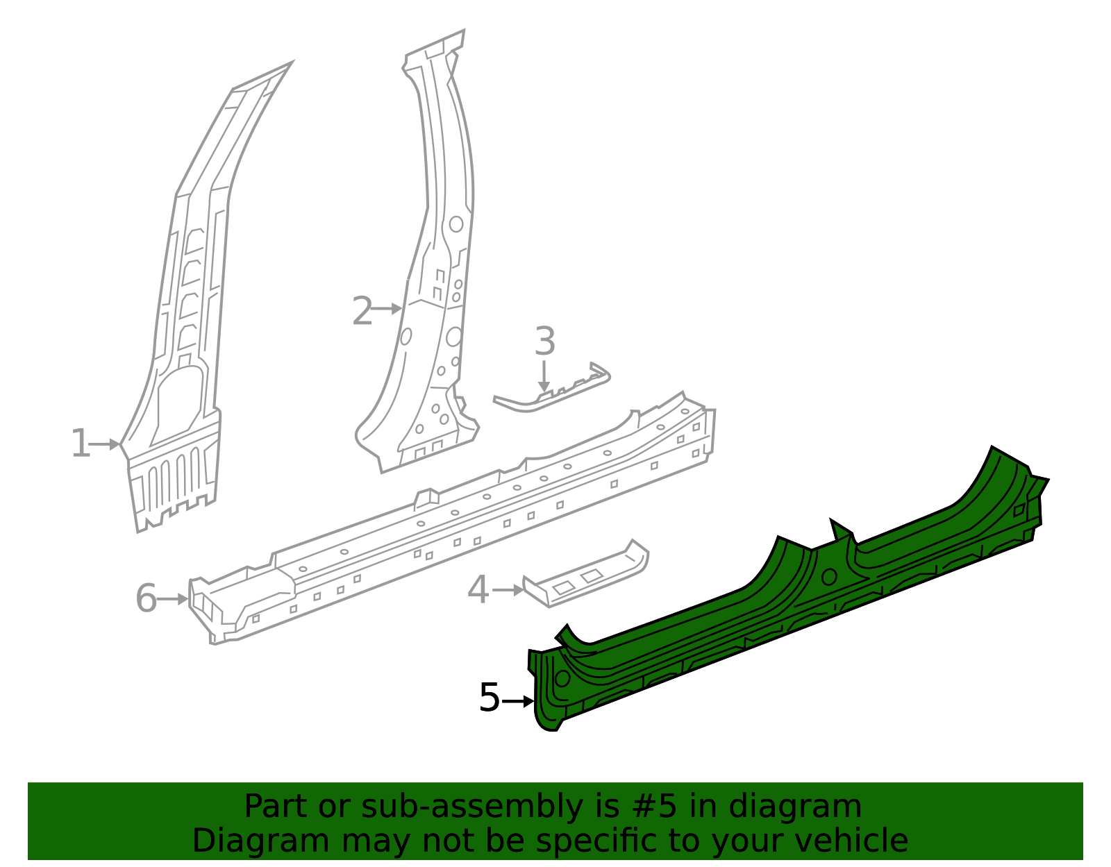 Rocker Panel - Honda (04641-TRT-A90ZZ)