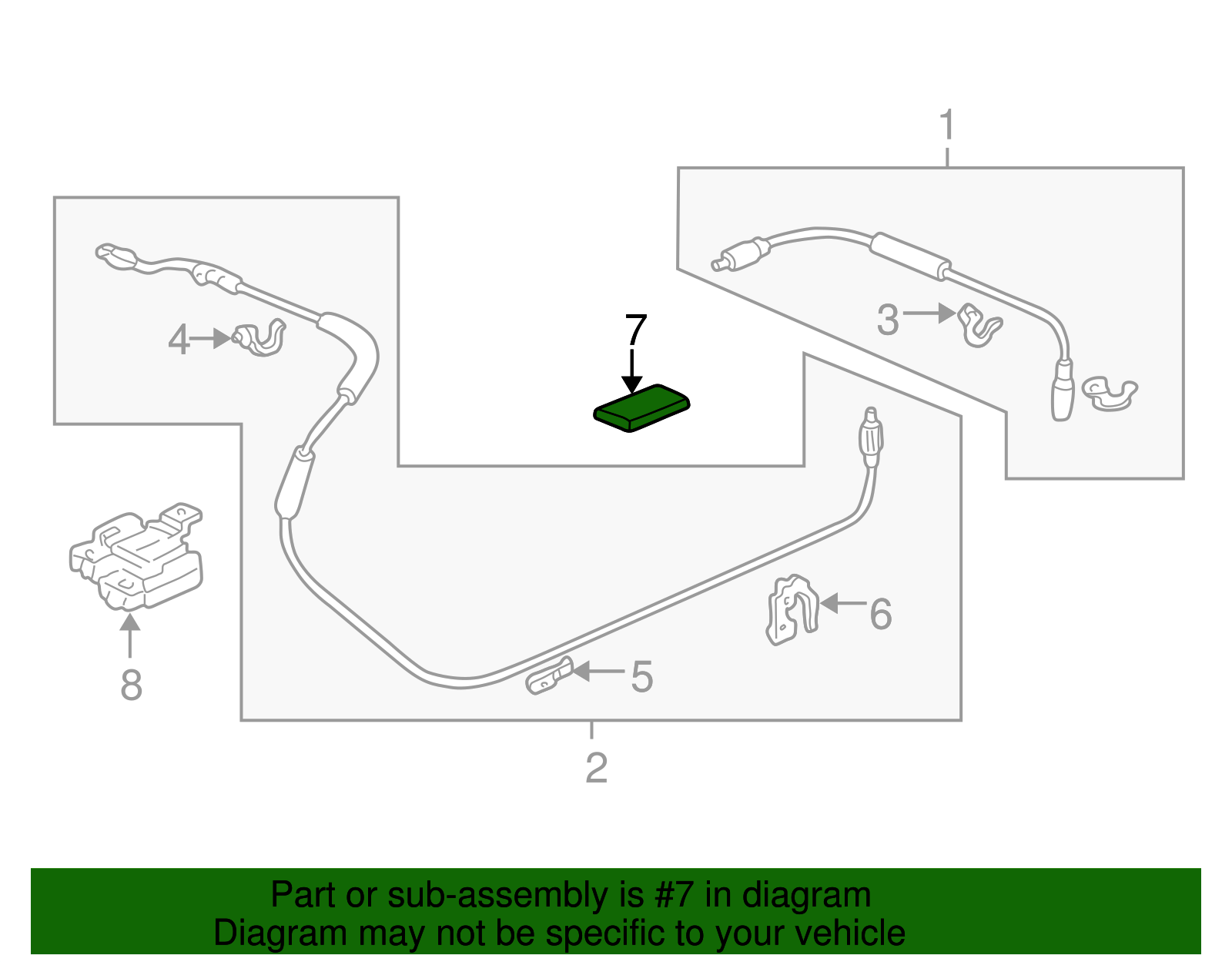 Release Cable Cushion - Honda (91902-SB2-003)