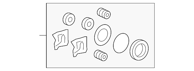 Caliper Seal Kit - Honda (01463-TZ5-A00)