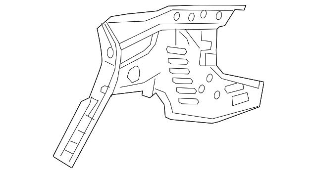 Outer Wheelhouse - Honda (04643-TXM-316ZZ)