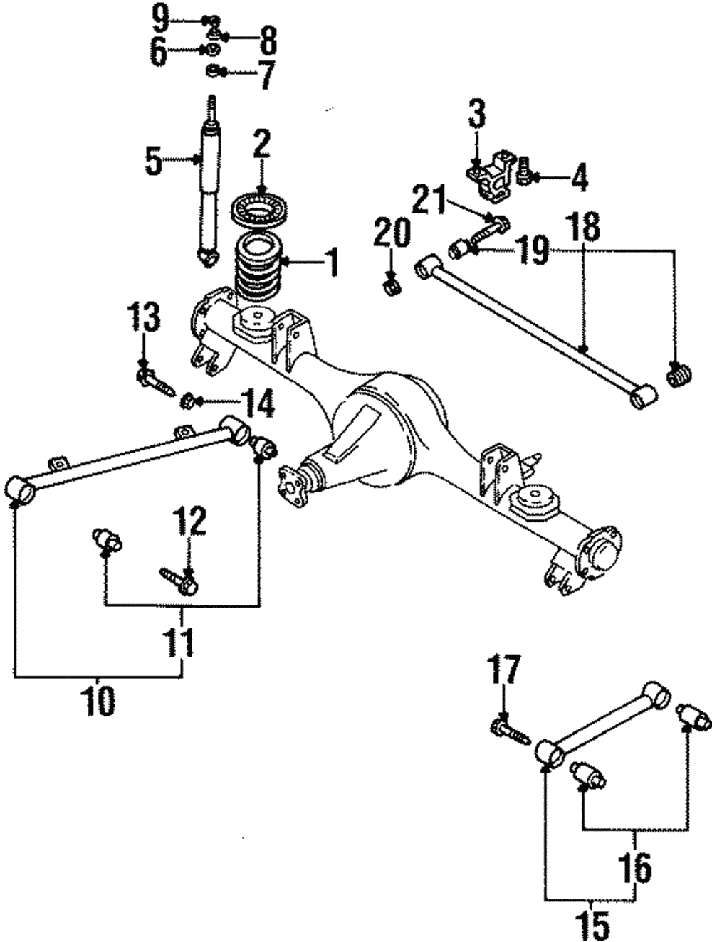 Shock Nut - Honda (0-91180-210-0)
