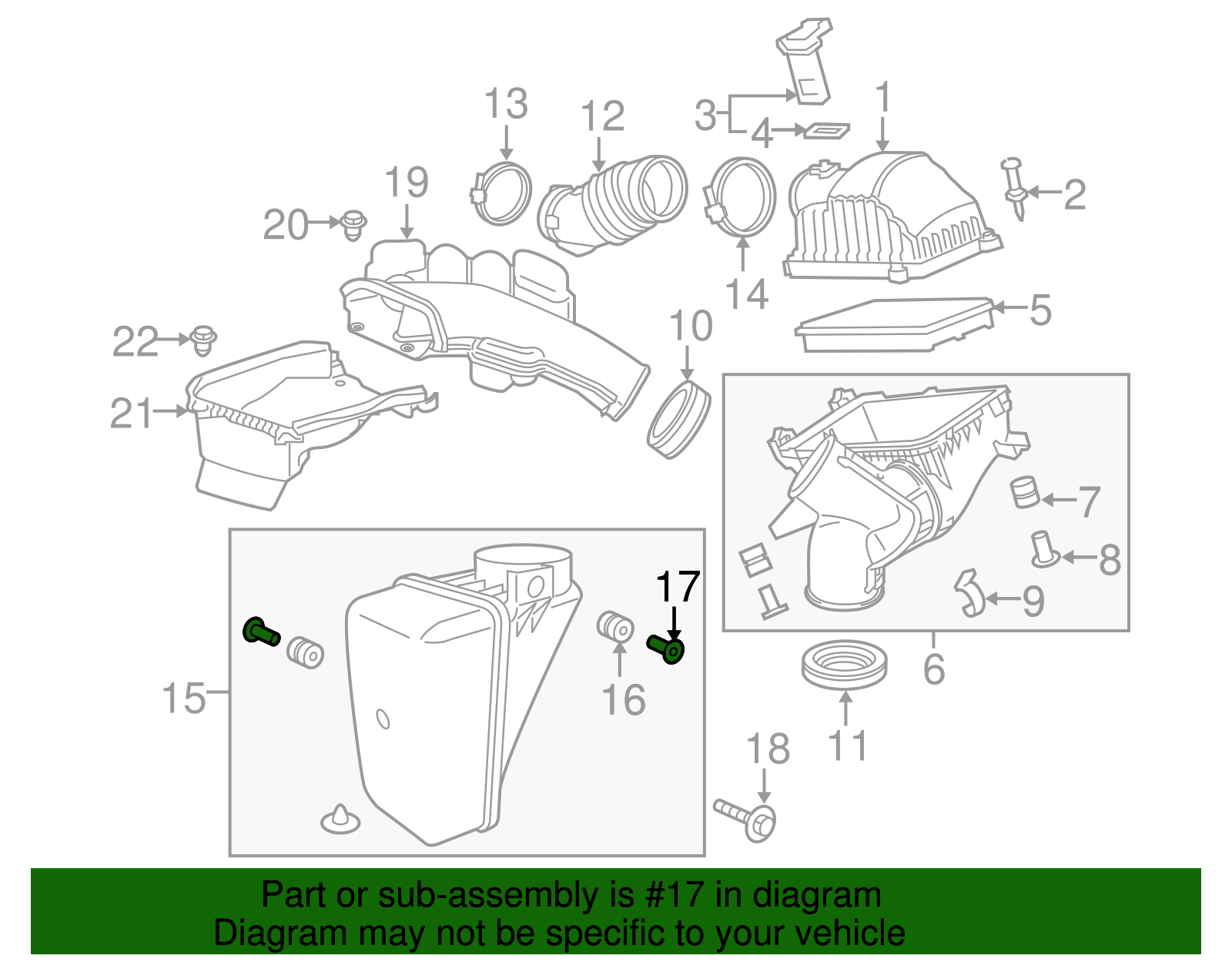 Air Cleaner Body Collar - Honda (17216-PN3-000)