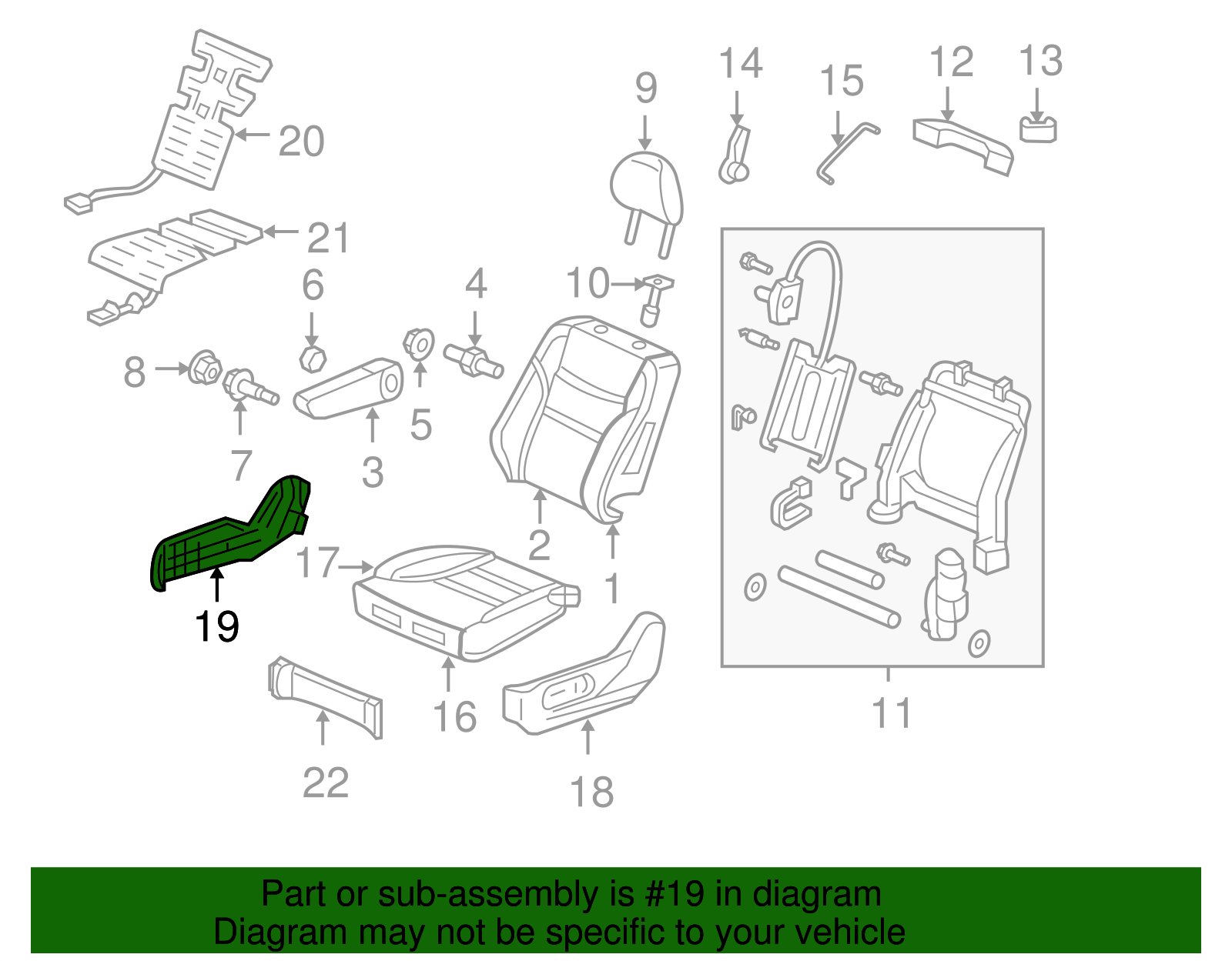 Inner Cover - Honda (81615-SHJ-A02ZF)