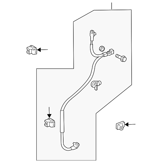 Negative Cable - Honda (32600-S9V-A00)