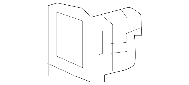 Bulkhead - Honda (60936-T5R-A00ZZ)