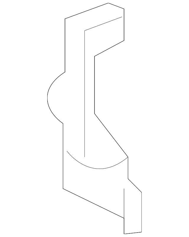 Gutter - Honda (04643-SHJ-A61ZZ)