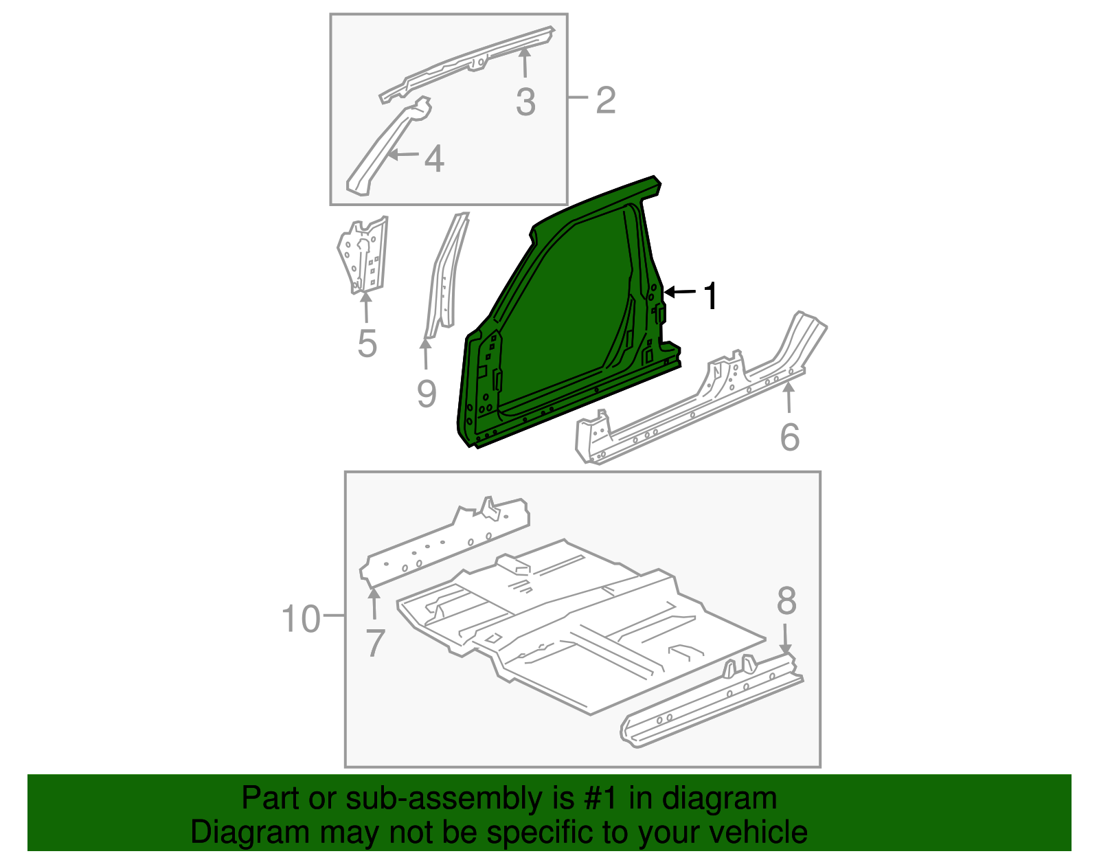 Aperture Panel - Honda (04645-S5A-406ZZ)