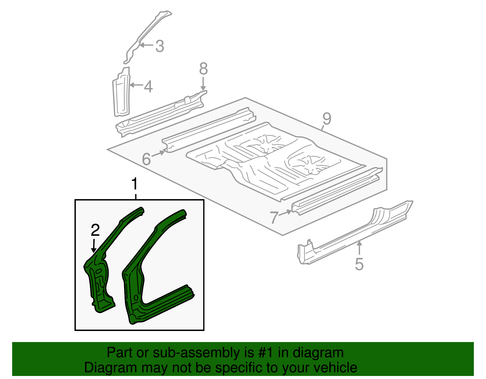 Aperture Panel - Honda (04645-S5S-G00ZZ)