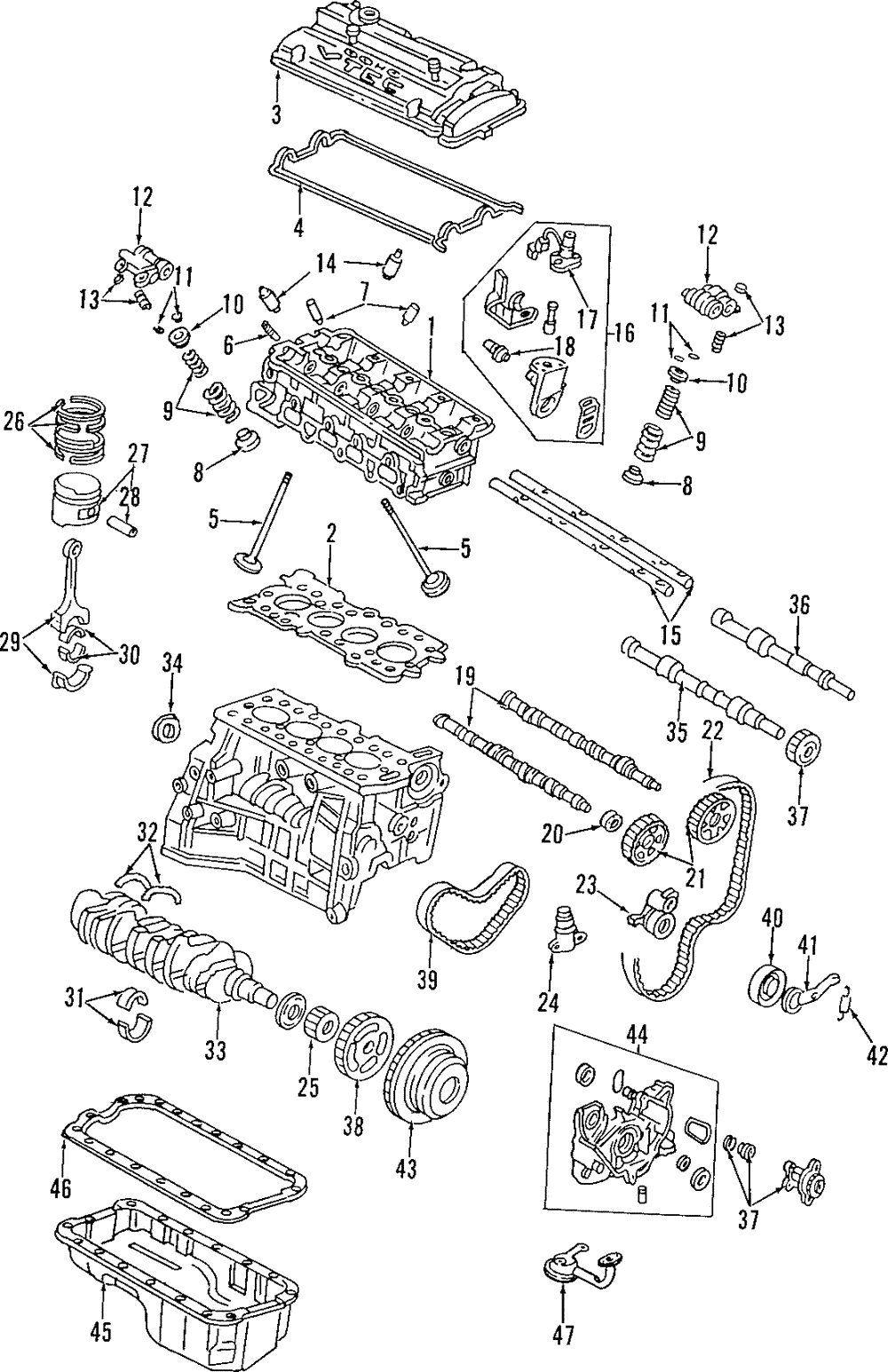 Valve Cover Gasket - Honda (12341-P13-000)