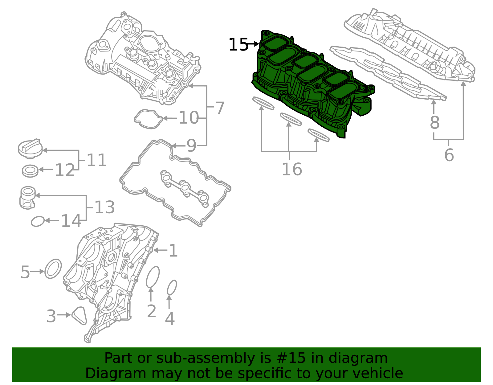 Intake Plenum - Kia (29210-3CFC1)