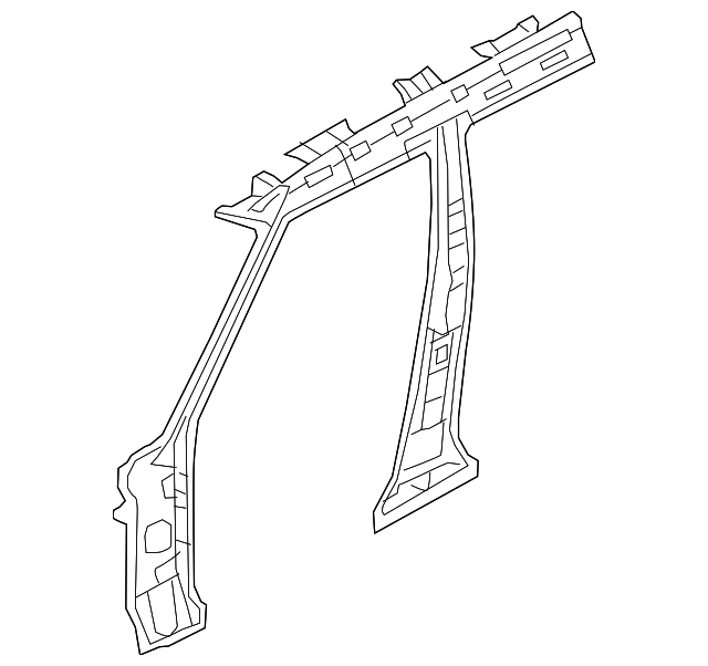 Inner Hinge Pillar - Kia (71202-B2900)
