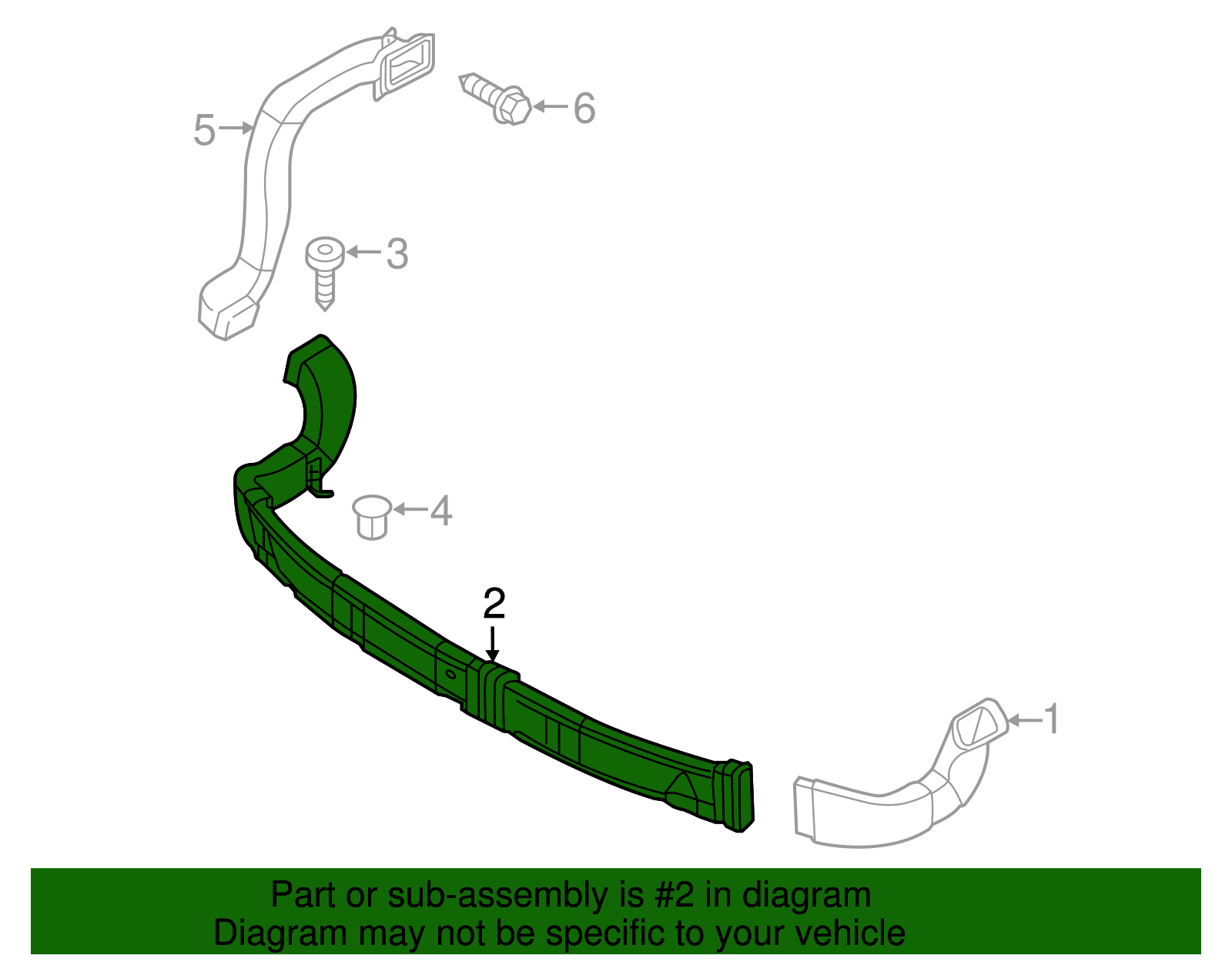 Center Duct - Kia (97940-C6000)