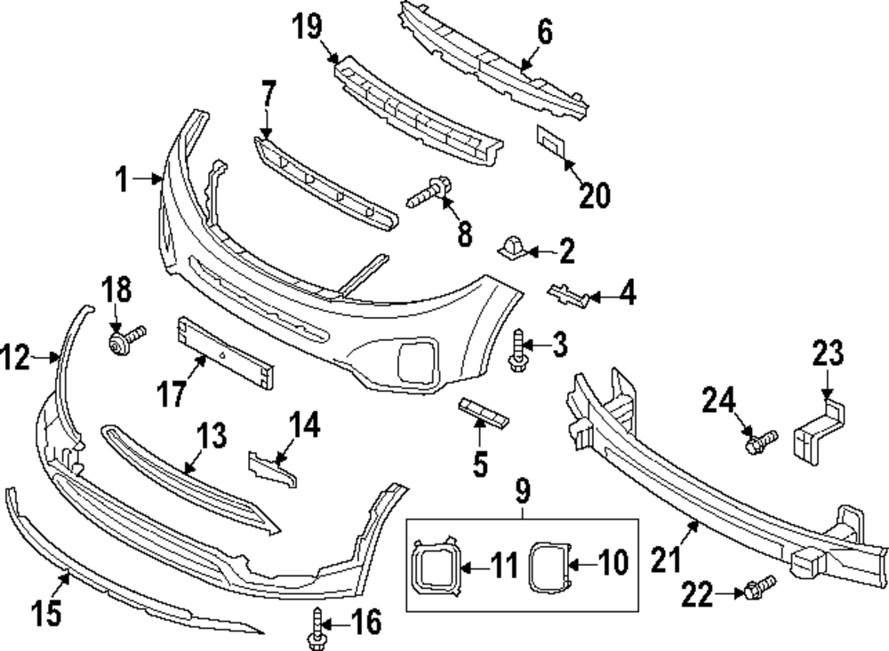 Skid Plate Bolt - Kia (11231-10163)