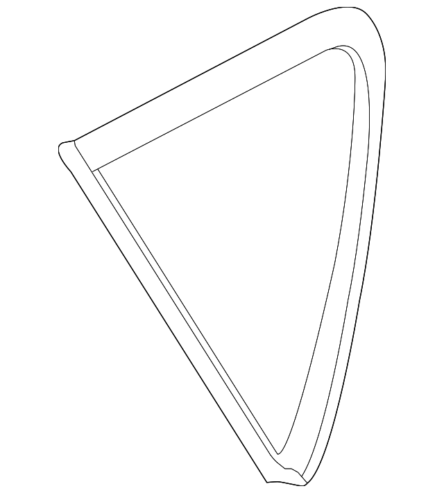 Quarter Glass - Kia (87810-B2020)