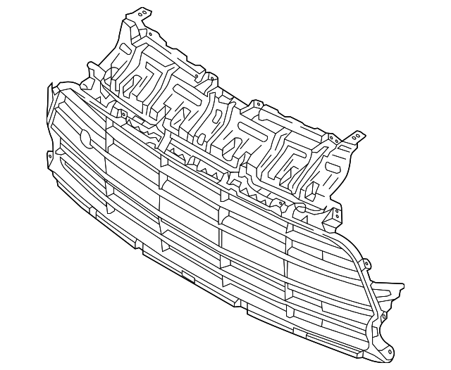 Upper Grille - Kia (86561-B2500)