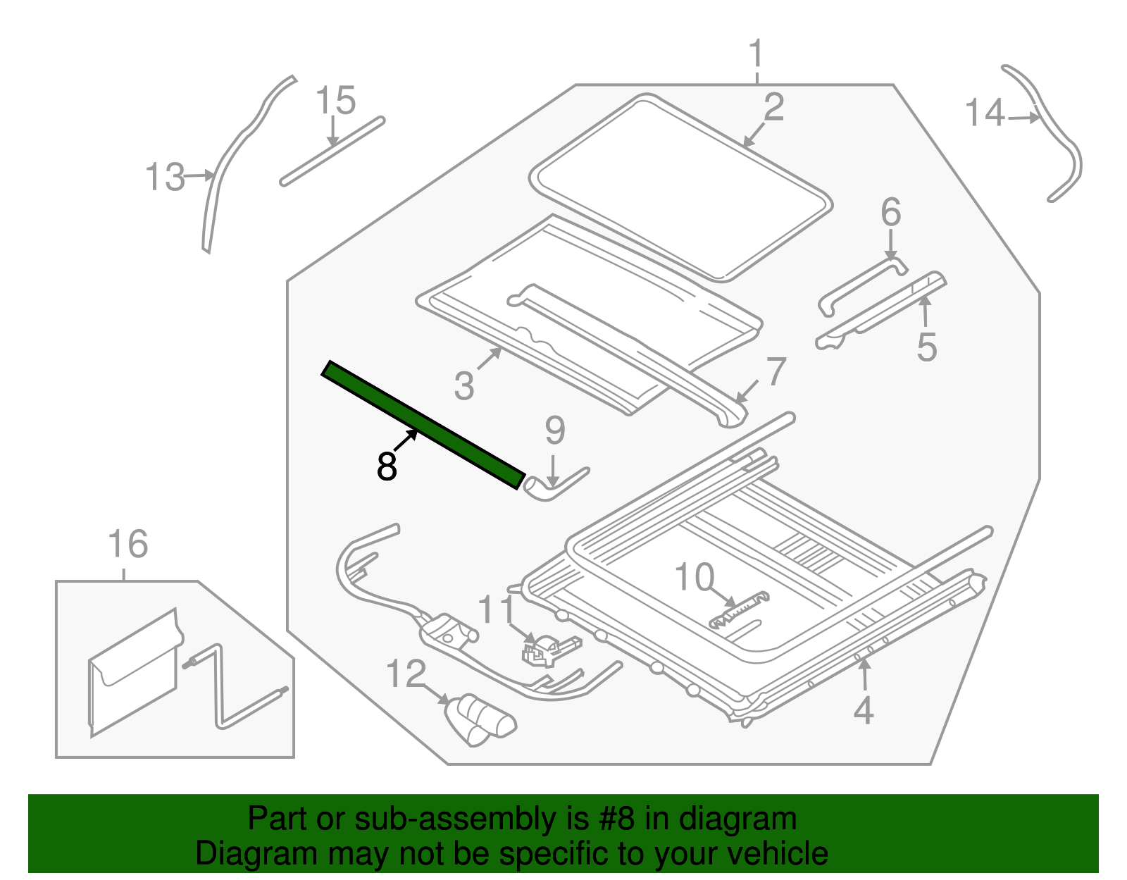 Air Deflector - Kia (81641-4D000)