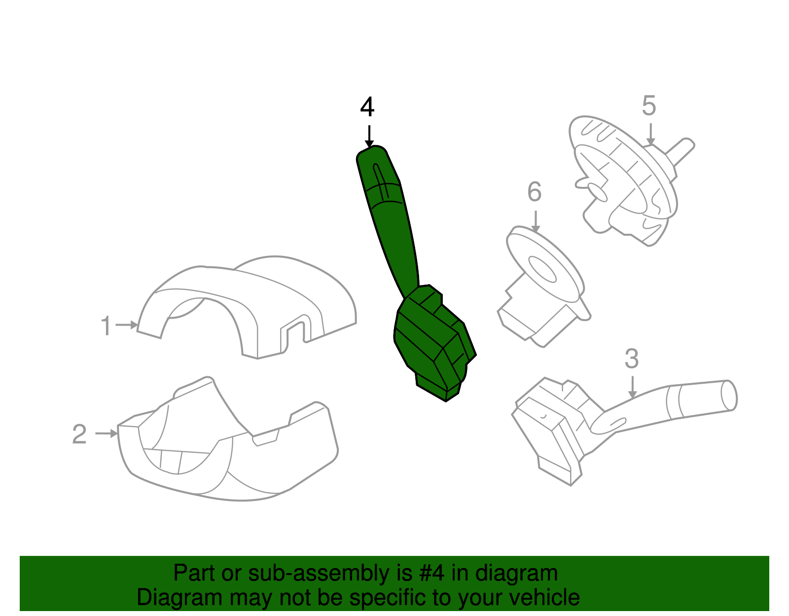 Wiper Switch - Kia (93420 4D202)