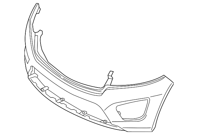 Bumper Cover - Kia (86511-C6200)