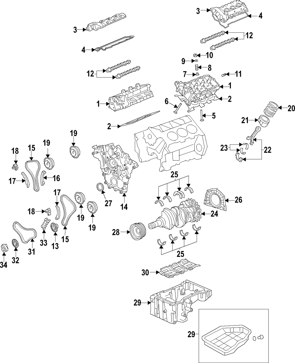 Cylinder Head - Kia (22110-3CGC1B)