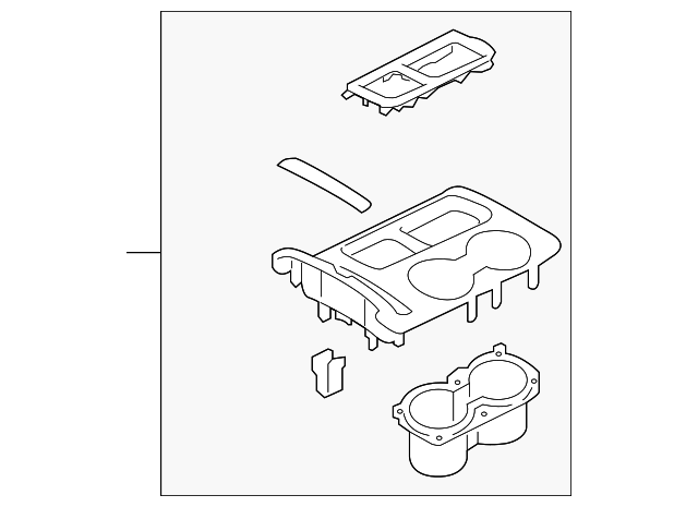 Top Panel - Kia (84650-C6000WK)