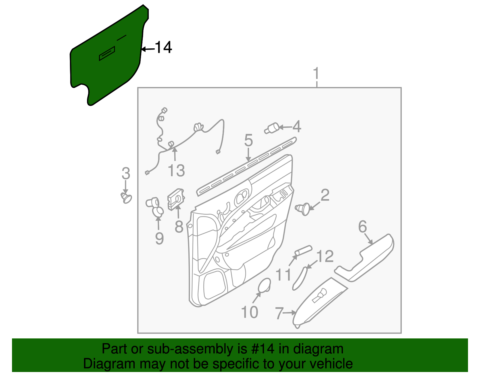 Water Deflector - Kia (82392-4D000)