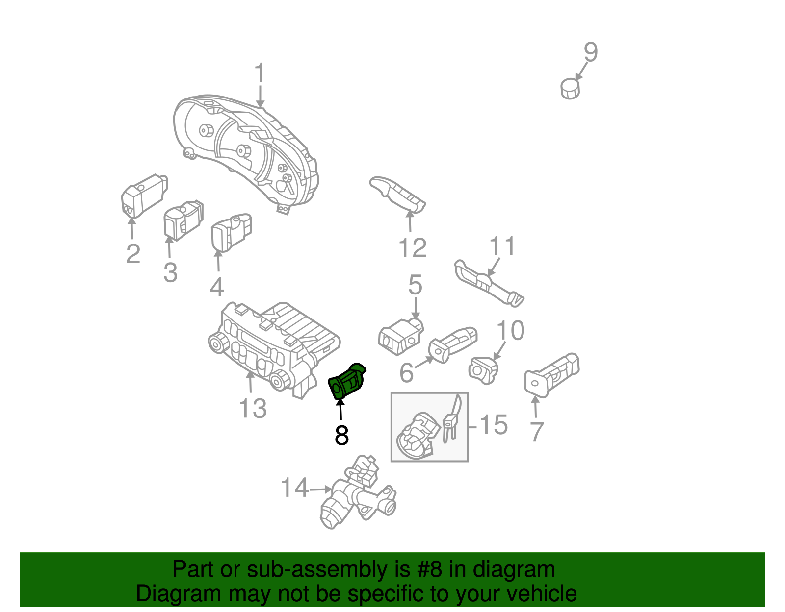 Sensor - Kia (97270-4D100)