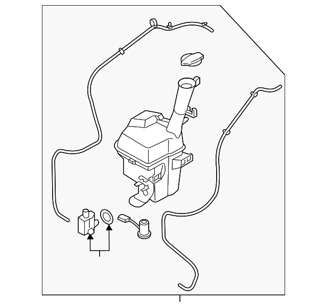 Reservoir Assembly - Kia (98610-G5100)