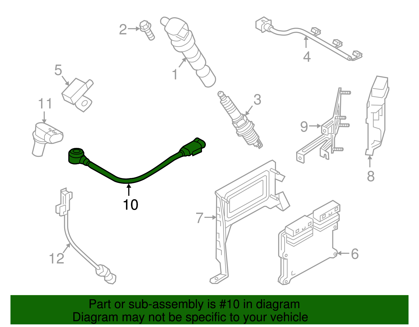 Knock Sensor - Kia (39320-3C300)