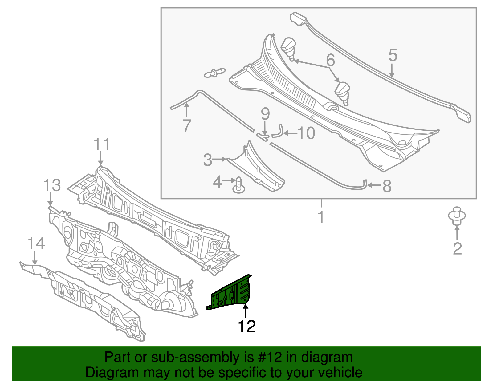 Side Extension - Kia (66755-B2000)