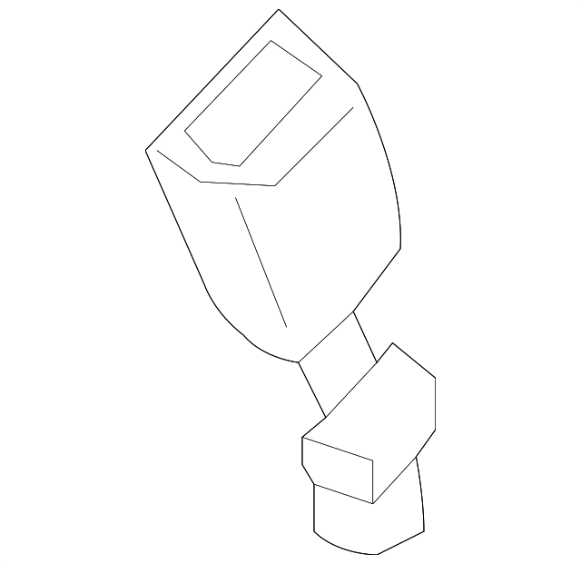 Outer Buckle - Kia (89840-4D560CS)