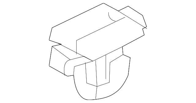 Front Trim Retainer Clip - Kia (87715-3K000)