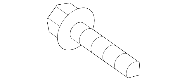 Hinge Assembly Bolt - Kia (11444-08256B)