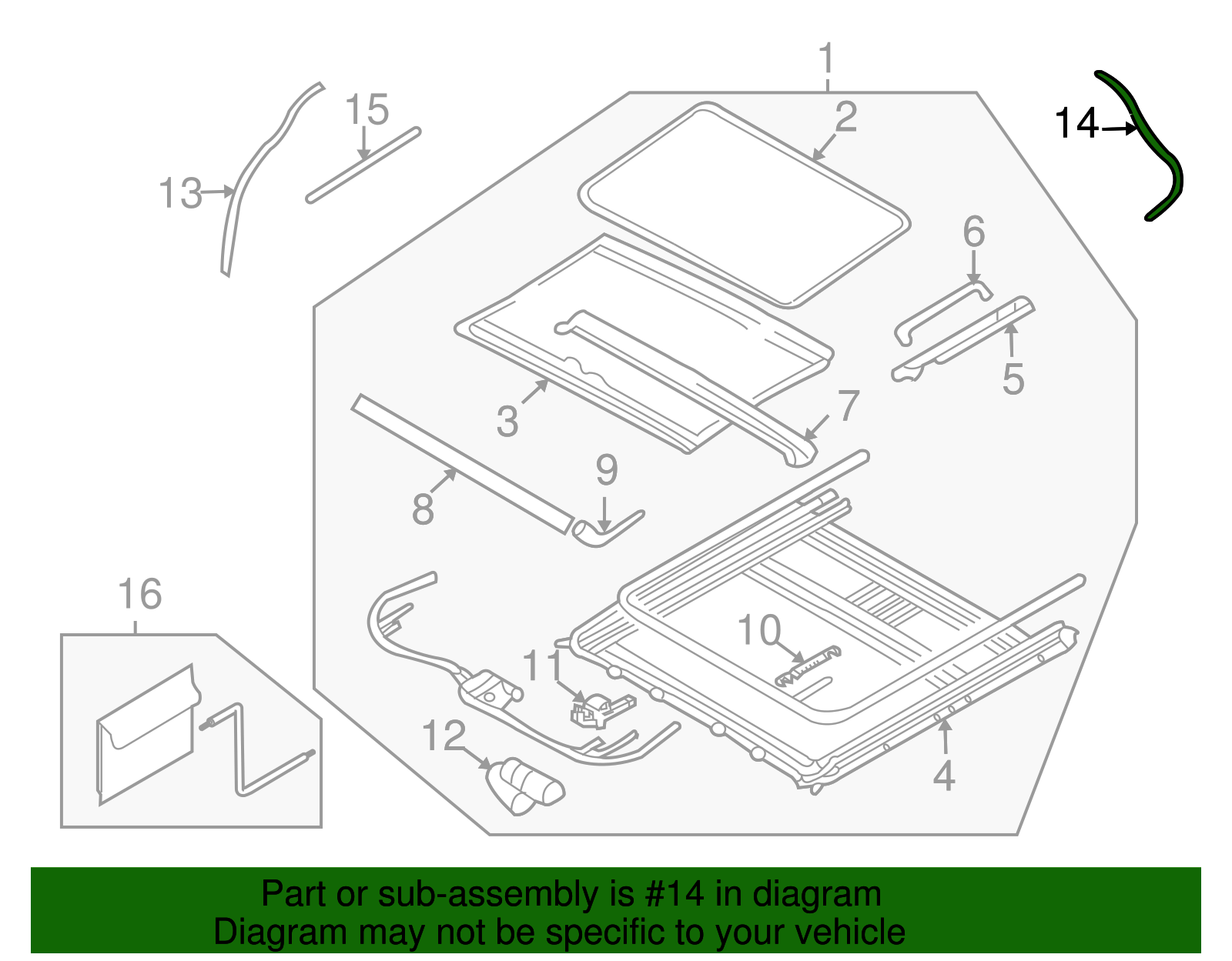 Drain Tube - Kia (81692-4D000)