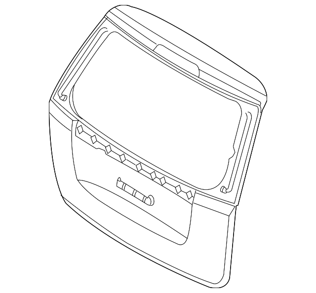 Lift Gate - Kia (73700-4D200)