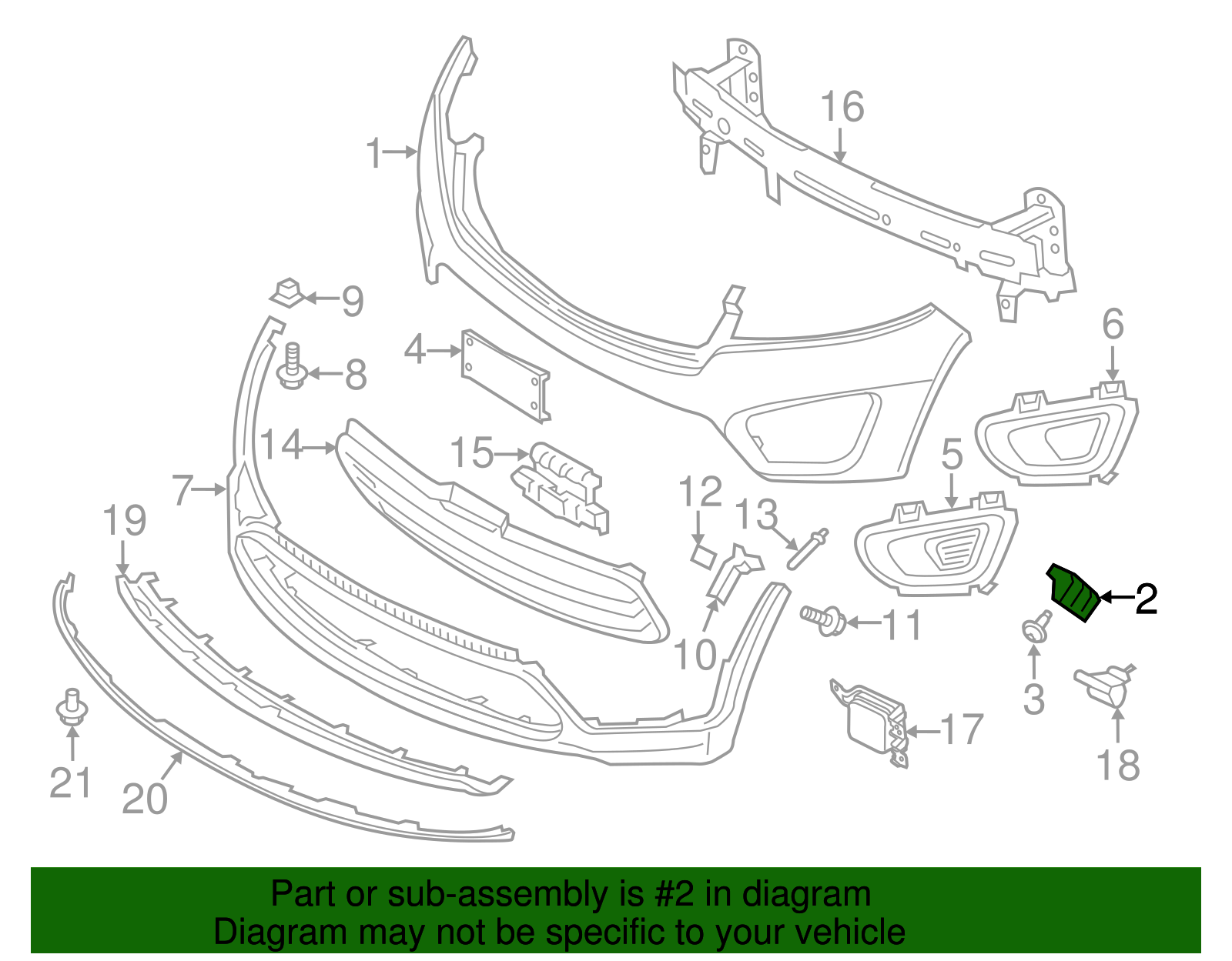 Mount Bracket - Kia (86513-C6000)