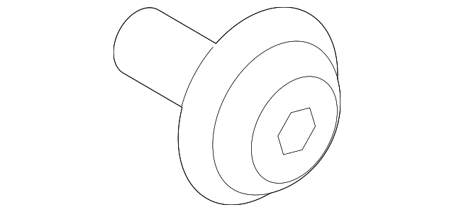 Body A-Pillar Trim Panel Clip - Kia (82315-2P000)