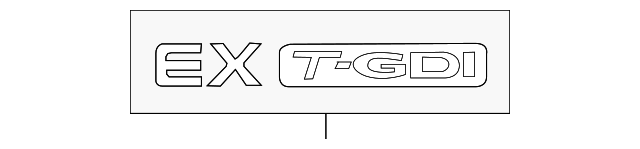Nameplate - Kia (86316-C6000)