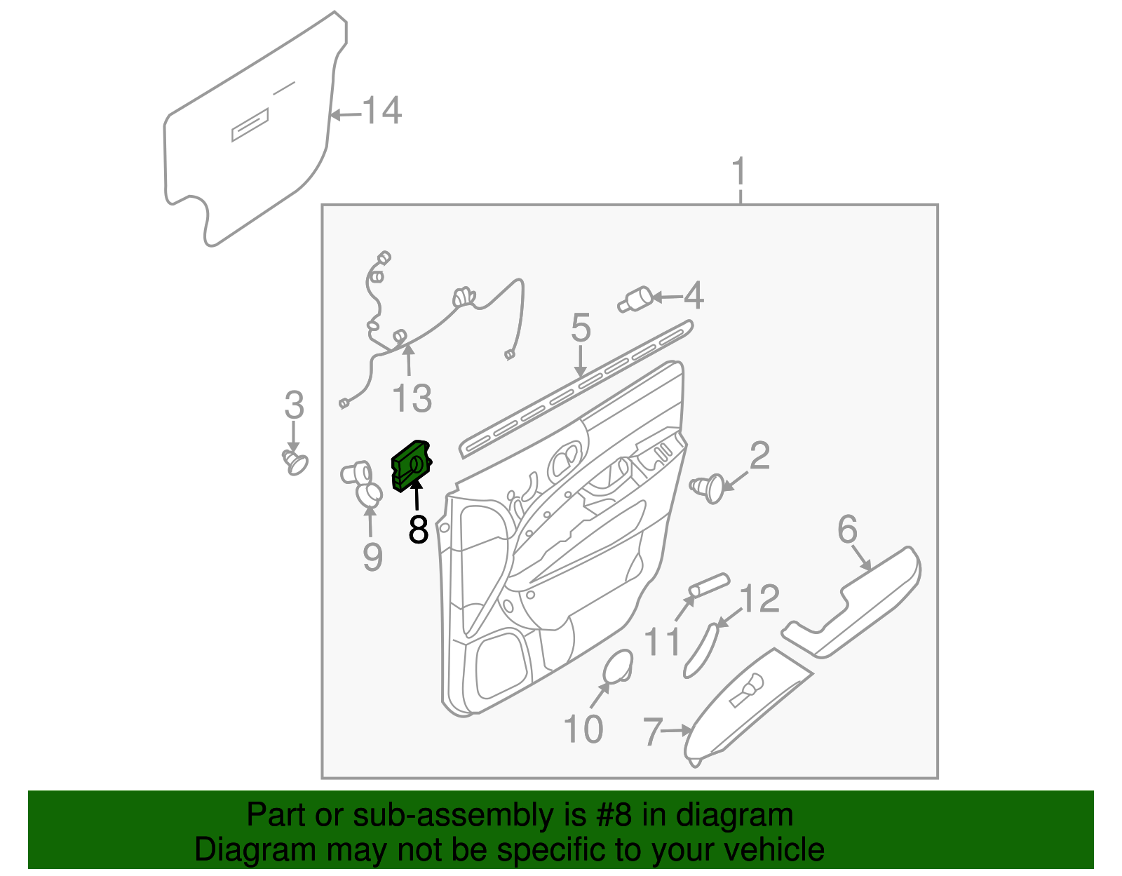Seat Switch - Kia (88990-4D102)