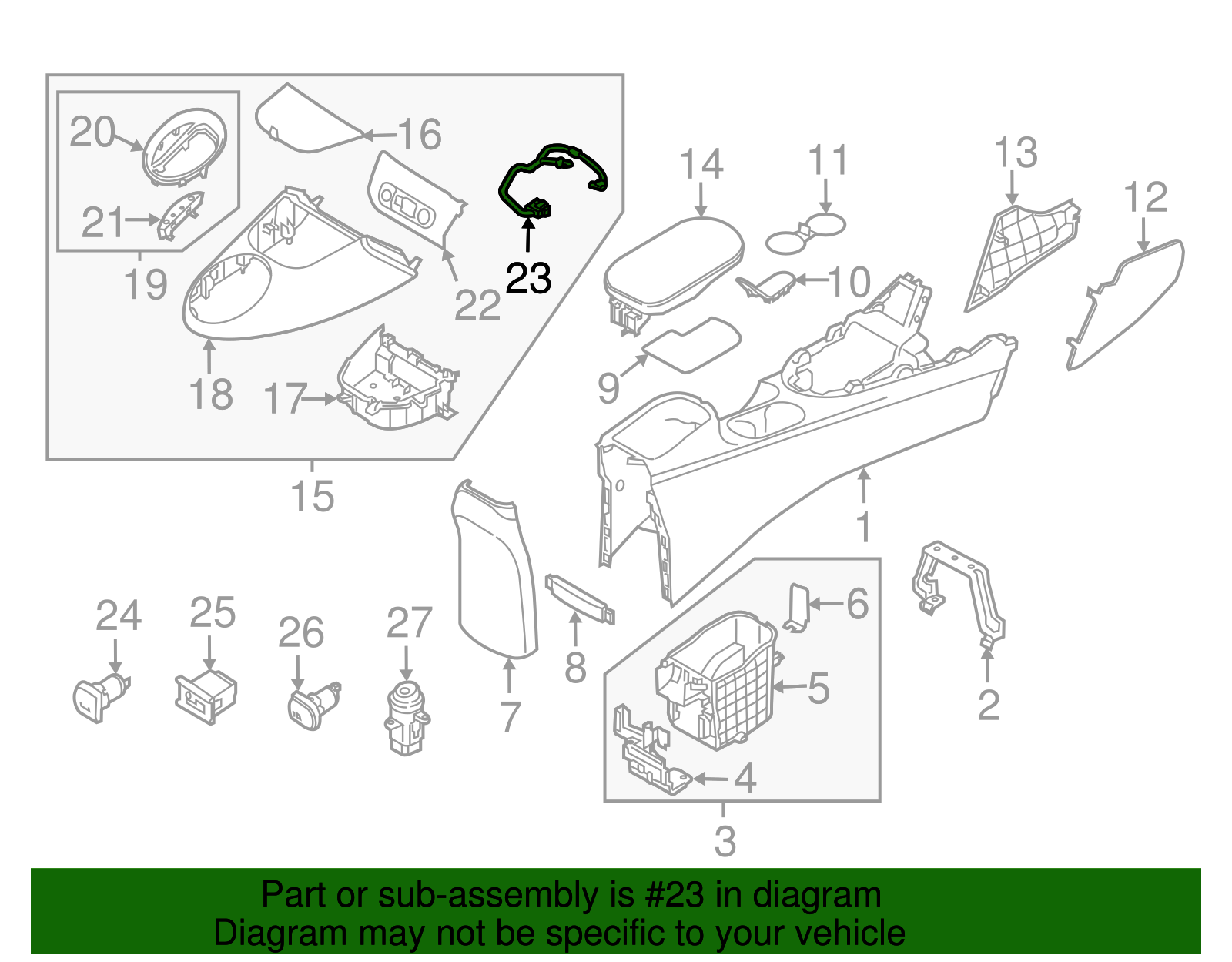 Wire Harness - Kia (84641-B2AA0)