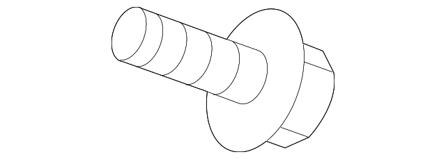 Quarter Panel Splash Shield Bolt - Kia (11253-06207B)