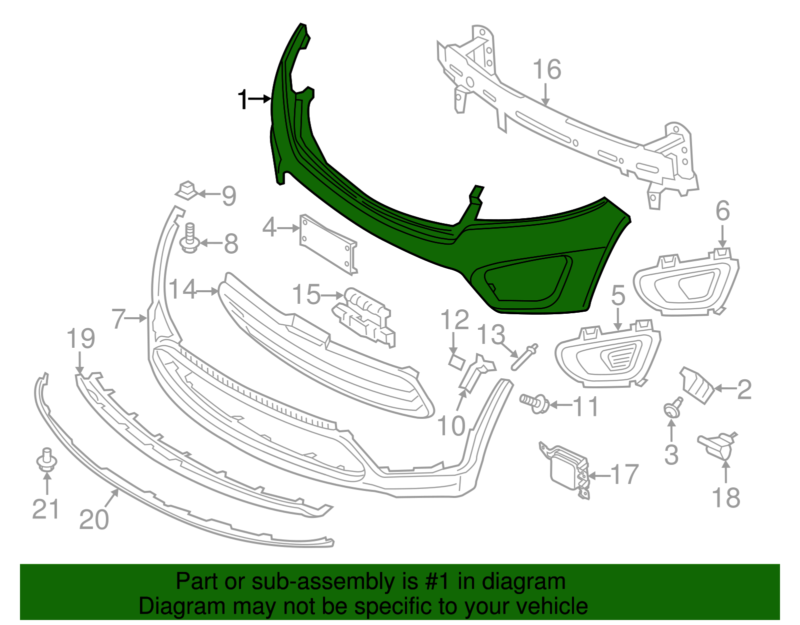 Upper Cover - Kia (86511-C6000)