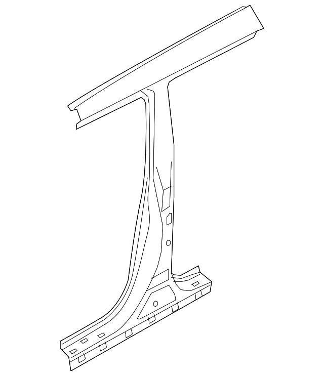 Outer Center Pillar - Kia (71401-B2B50)