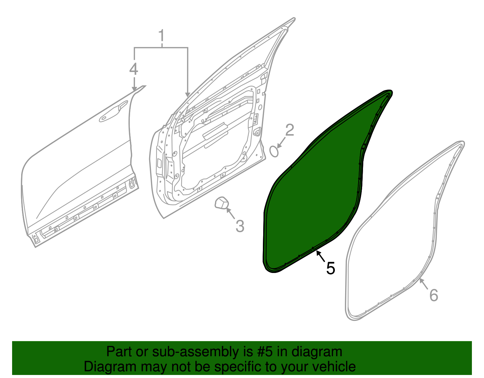 Door Weather-Strip - Kia (82130-C5000)