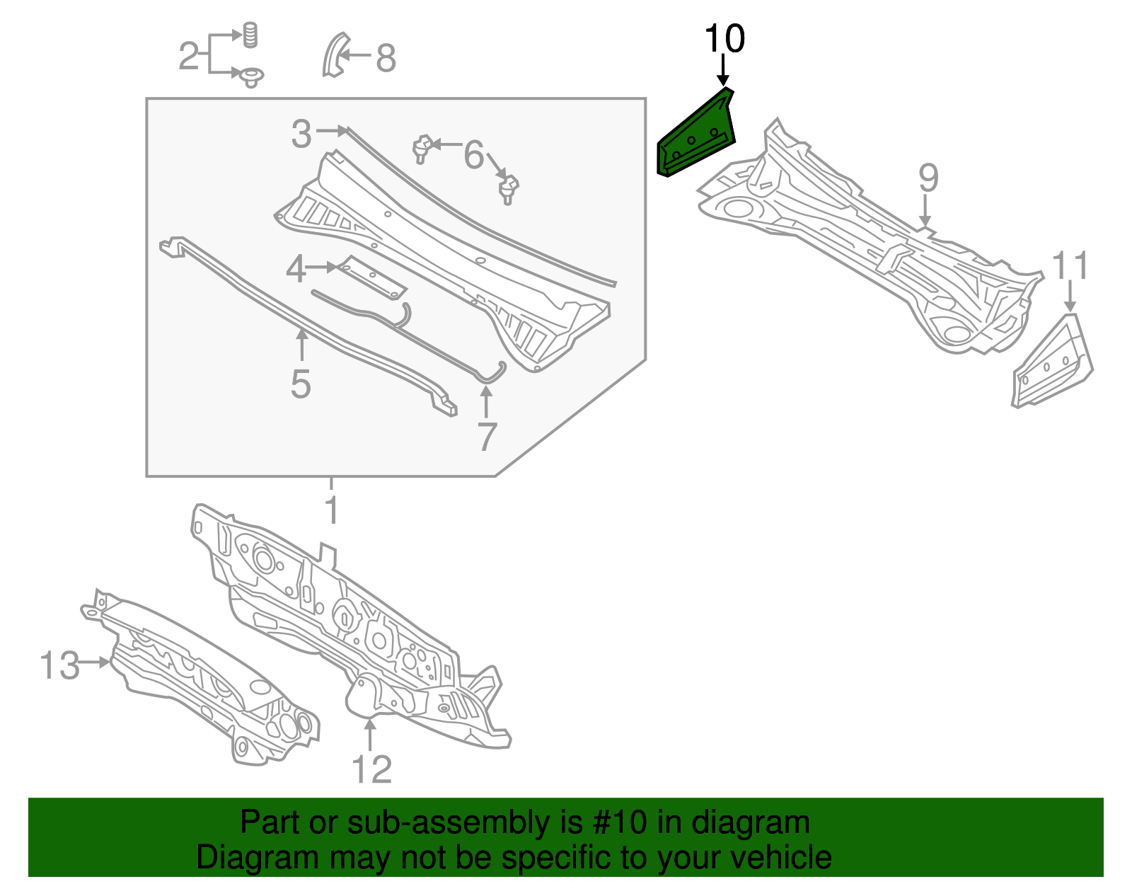Panel Extension - Kia (66728-C5001)