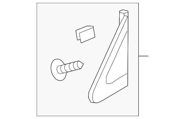 Upper Molding - Kia (86180-C5000)